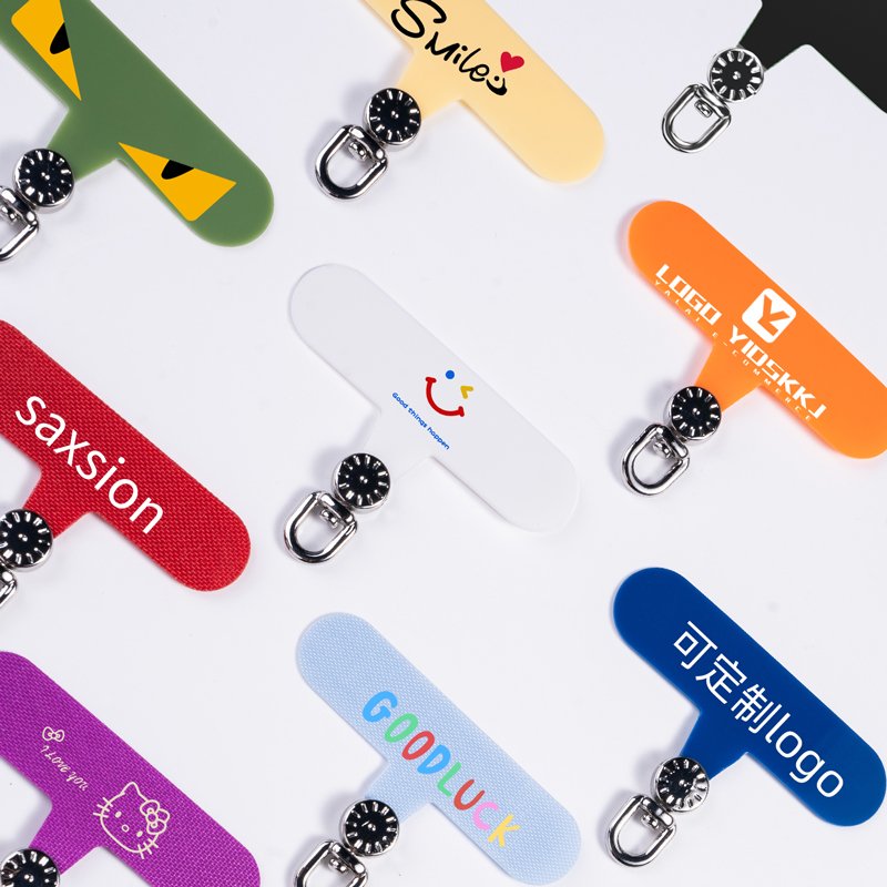 Customizable Mobile Phone Straps TPU Fixed Phone Lanyard Clip Fabric PVC Gasket Shell Card Back Sticker Sling Rope Connection