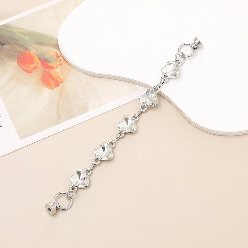 Diamond Water Cup Chain Gem Bracelet Phone Case Pendant Stylish Mobile Phone Straps