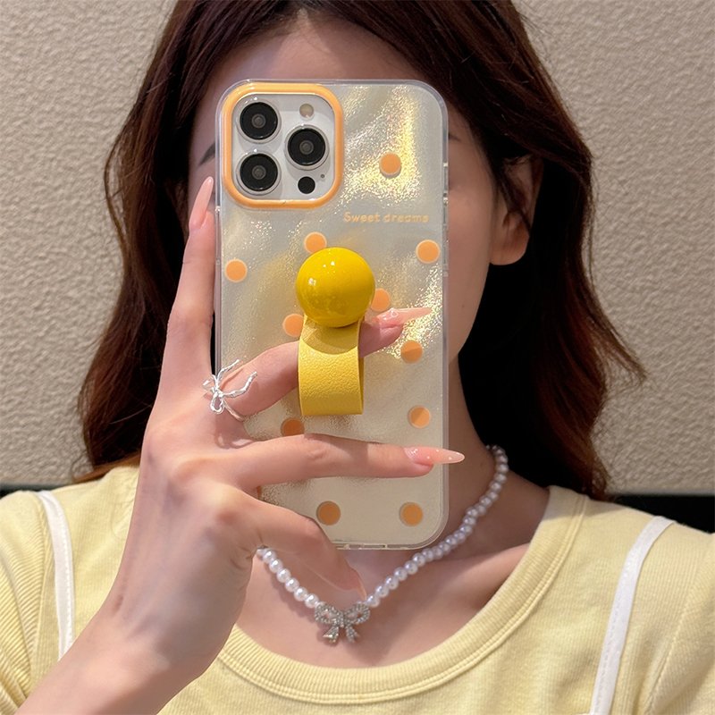 For iPhone 16 pro max 15 14 13 12 11Women Luxury Bling Phone Cases with Finger Ring 2 in 1 Full Body Protective Cellphone Covers