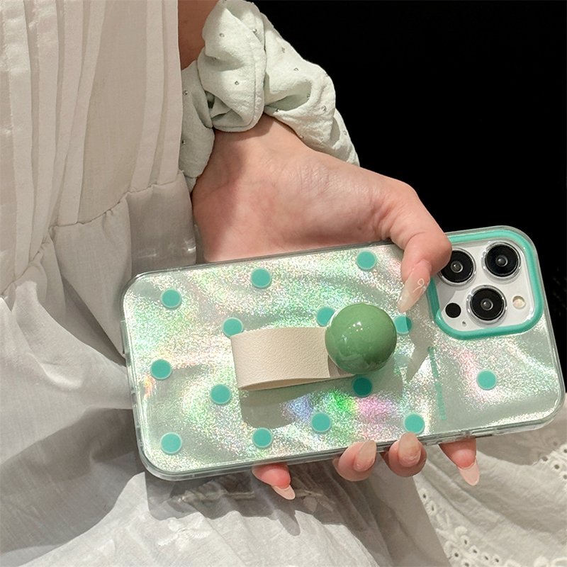 For iPhone 16 pro max 15 14 13 12 11Women Luxury Bling Phone Cases with Finger Ring 2 in 1 Full Body Protective Cellphone Covers