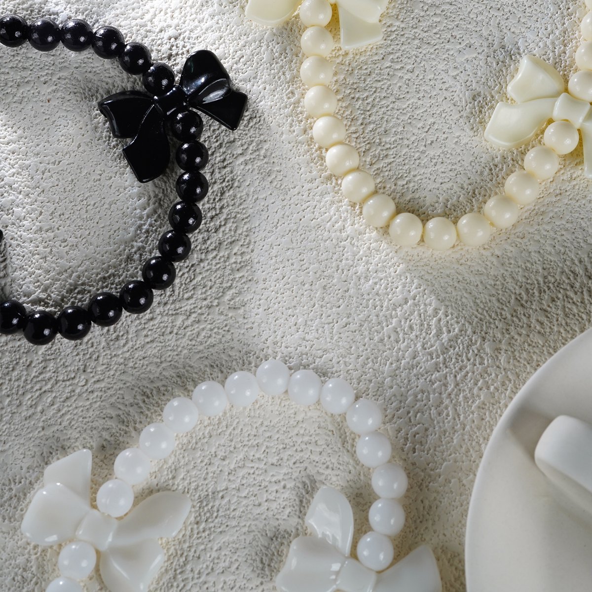 New DIY Portable Pendant Wrist Strap Y2K Bowknot Beaded Phone Chain For Girls Wrist Anti-loss Rope
