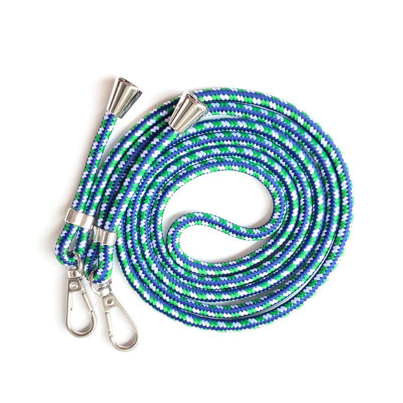 6mm adjustable phone lanyard rope with double buckles universal mobile phone strap