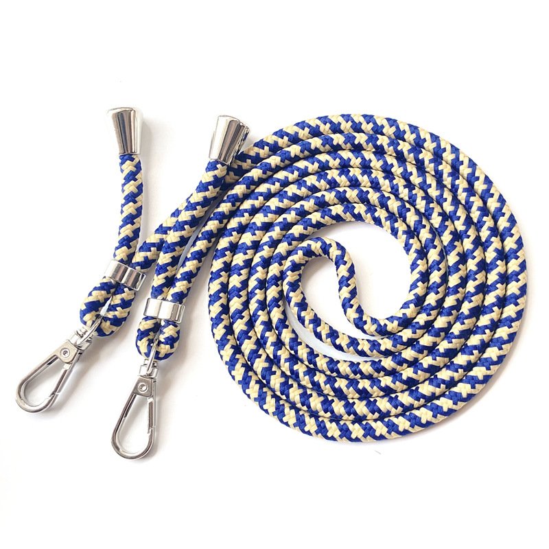 6mm adjustable phone lanyard rope with double buckles universal mobile phone strap