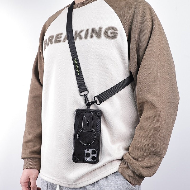The newly launched Bundesliga magnetic bracket series phone case is suitable for iPhone 14 Plus 15 Pro Max phone cases