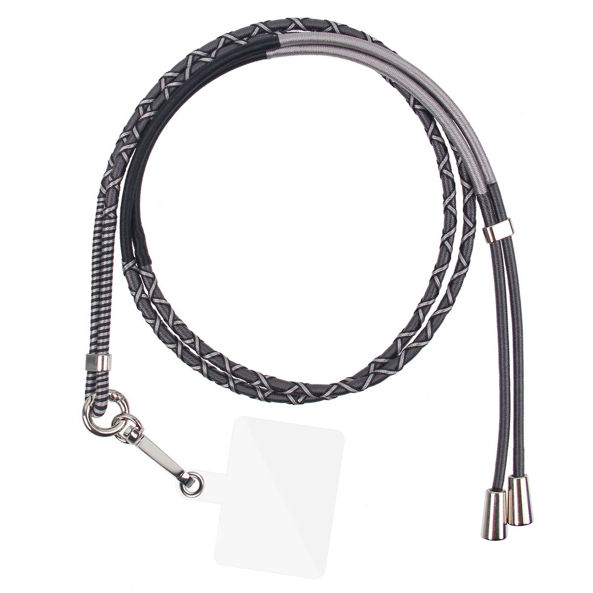 Fashion Adjustable Hanging Mobile Cover Lanyard Neck Strap String Cord Rope for iPhone Rope Phone Strap with Card