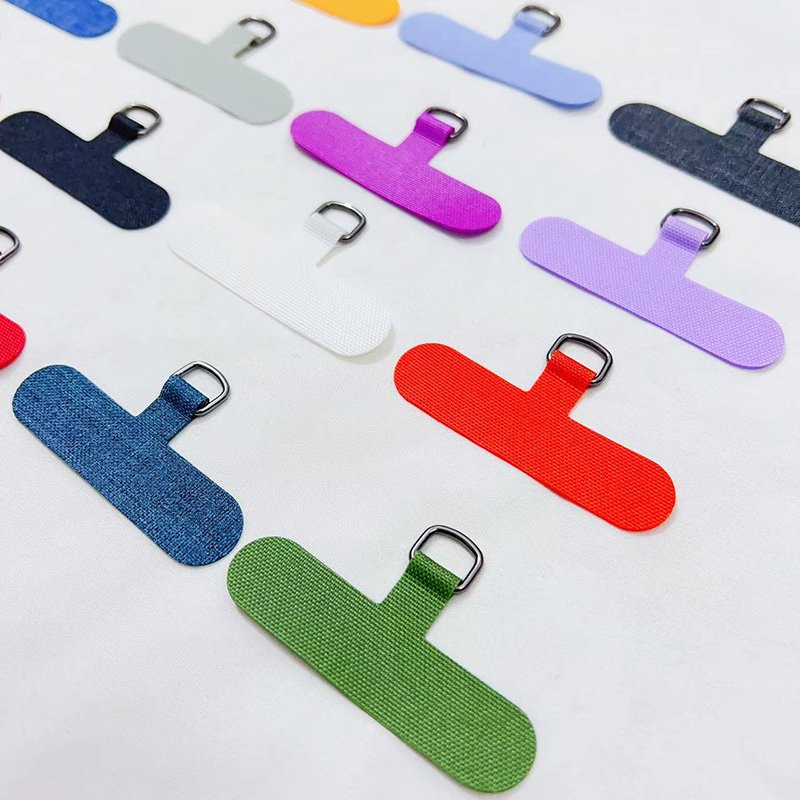 Universal Cell Phone Straps Lanyard Patches for Mobile Phone Cover Phone Case Holder Gaskets Oxford Cloth Patch