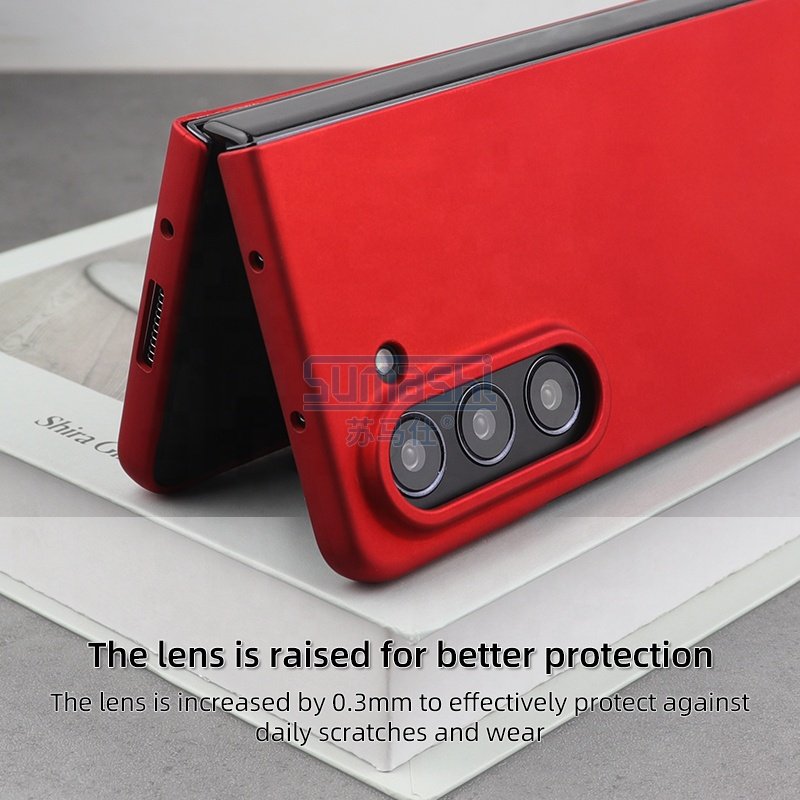 new luxury foldable mobile phone cases for samsung galaxy z fold 4 5g phone case z flip 5 folding mobile phone cases