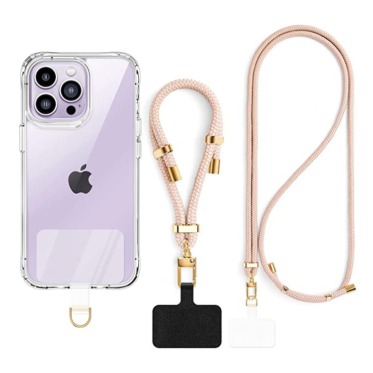 Cell Phone Neck Shoulder Strap Wrist Adjustable Lanyard Patch Phone Lanyard Crossbody for IPhone