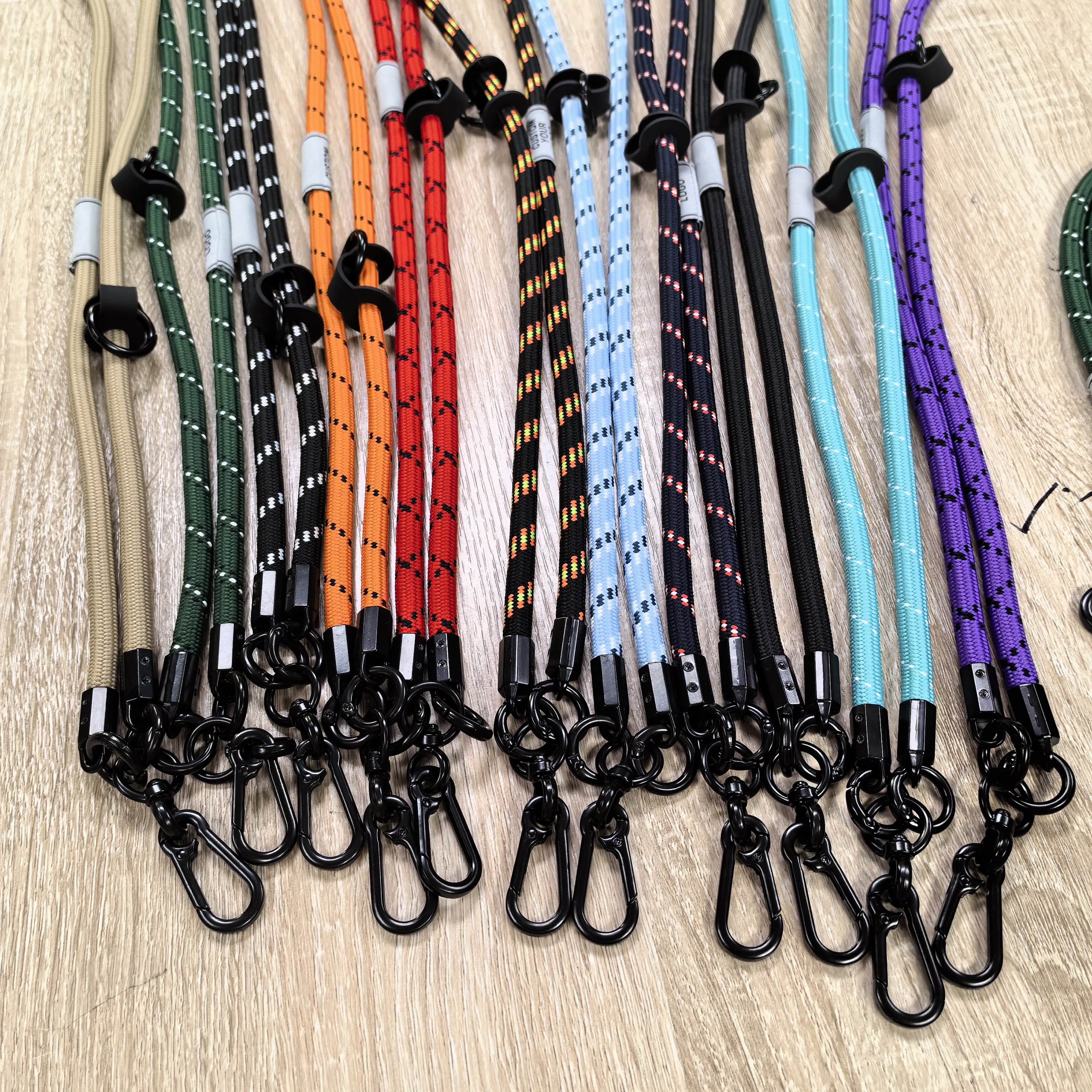 Universal Crossbody Lanyard with Patch Adjustable Mobile Phone Strap Neck Rope for Cell Phone Hanging Card Holder