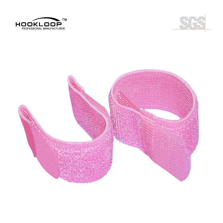 custom wrist straps adjustable elastic hook&loop strap