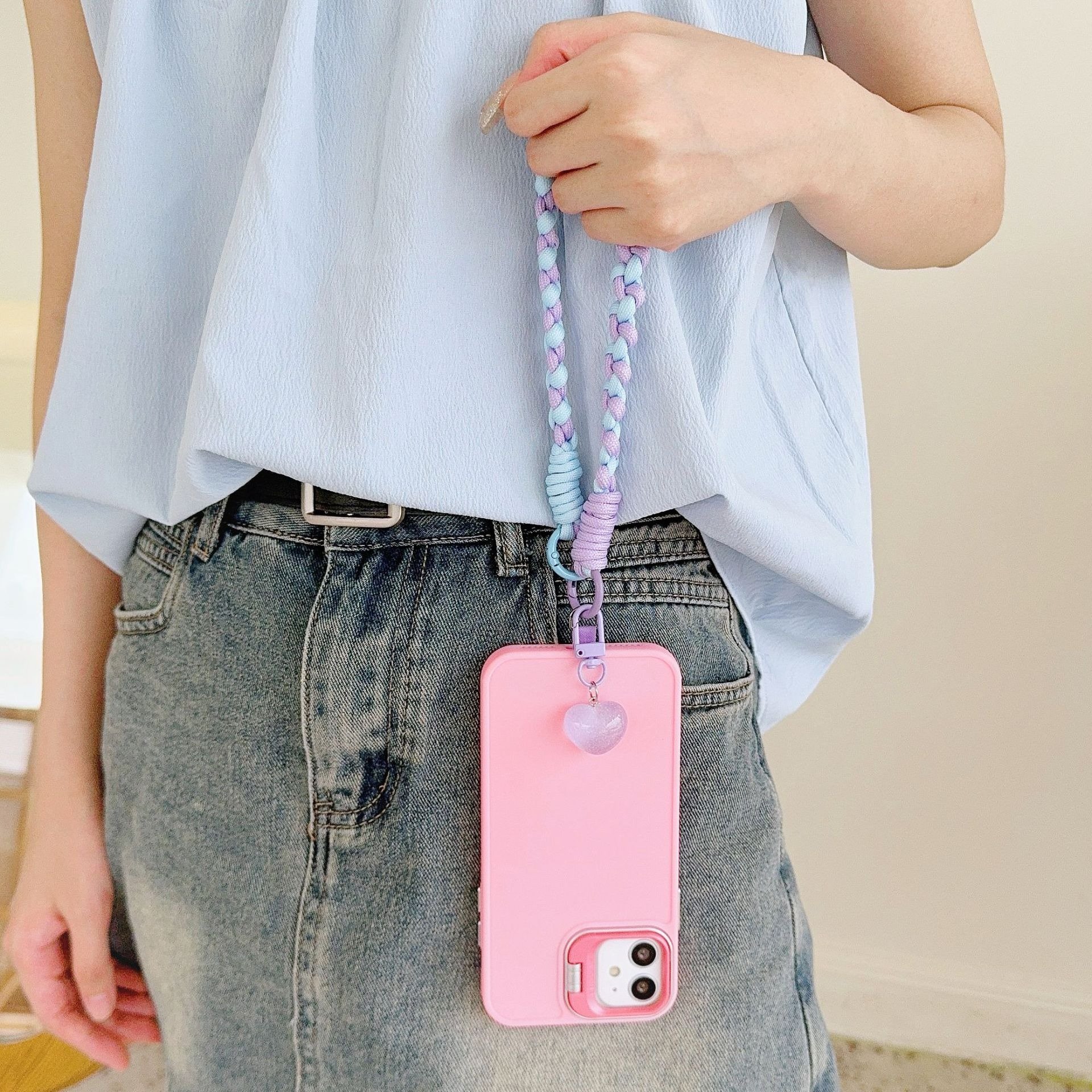 High Quality Mobile Phone Straps Universal Wrist Straps Woven Phone Lanyard Holder For Phones
