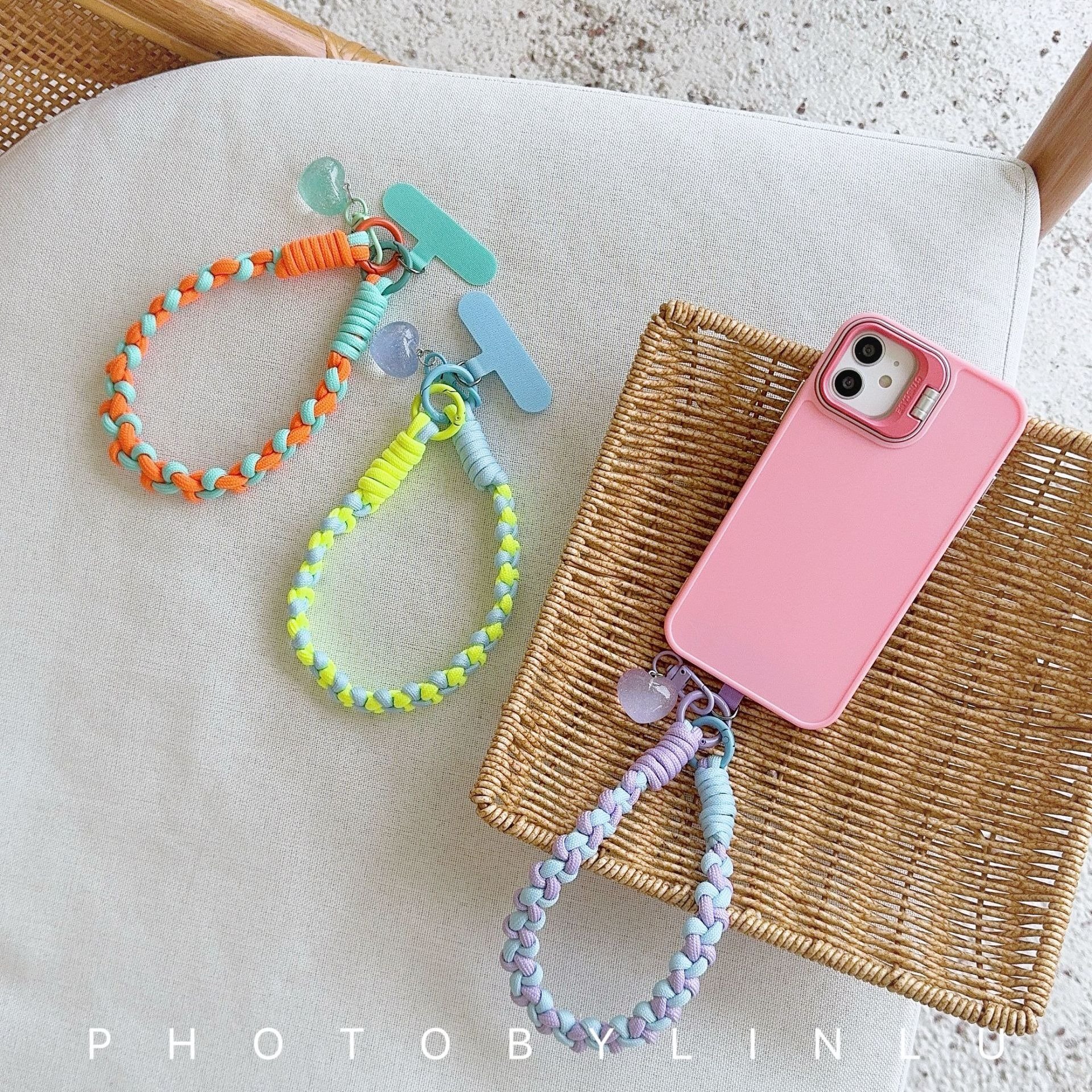 High Quality Mobile Phone Straps Universal Wrist Straps Woven Phone Lanyard Holder For Phones