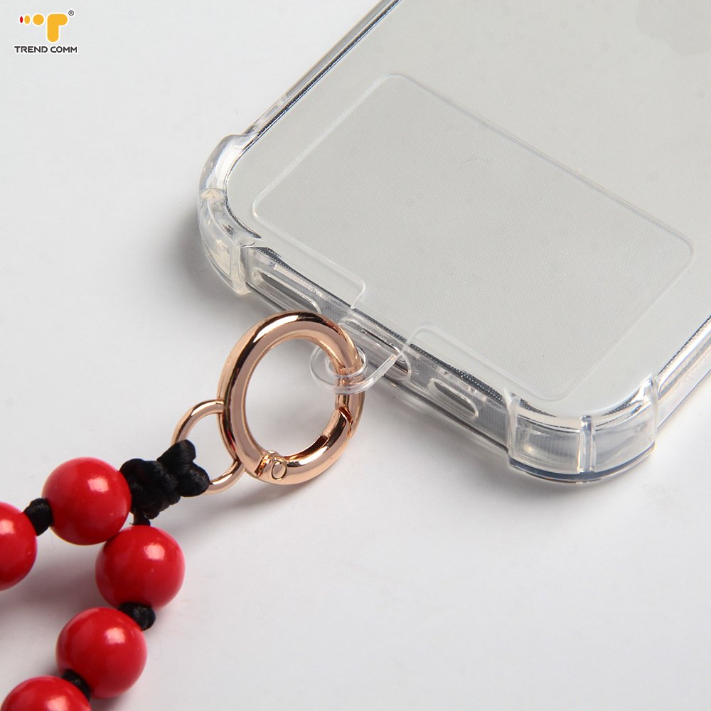 2024 high quantity Phone charms wooden bracelets Universal Clip Lanyard Chain