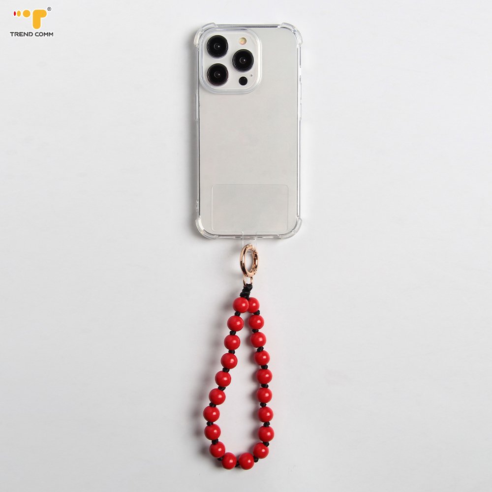 2024 high quantity Phone charms wooden bracelets Universal Clip Lanyard Chain
