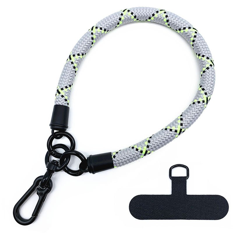 high quality short mobile phone hand wrist strap lanyard bracelet wristlet wholesale nylon rope cell phone strap