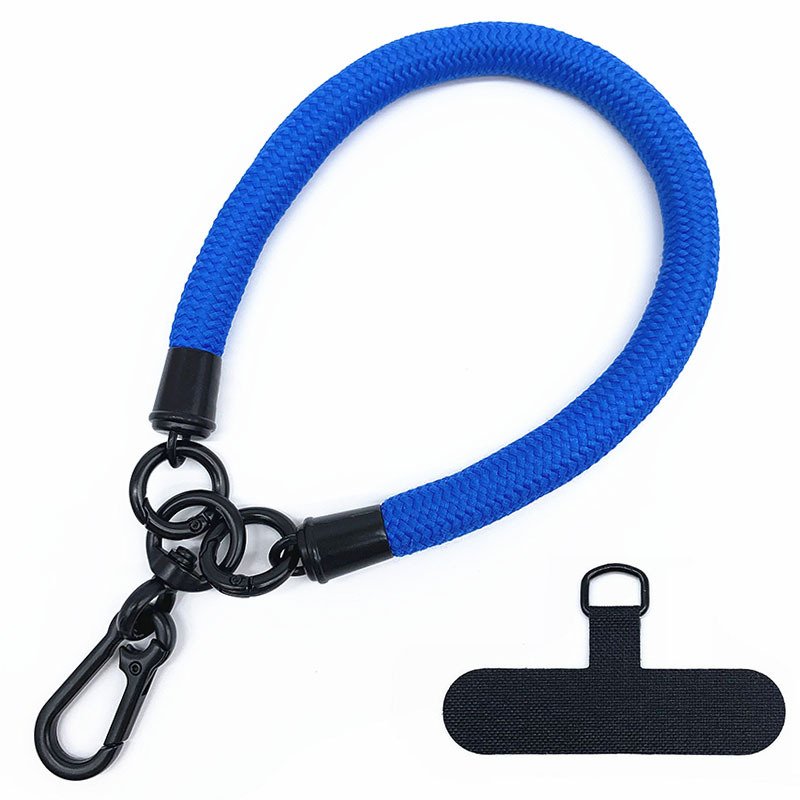 high quality short mobile phone hand wrist strap lanyard bracelet wristlet wholesale nylon rope cell phone strap