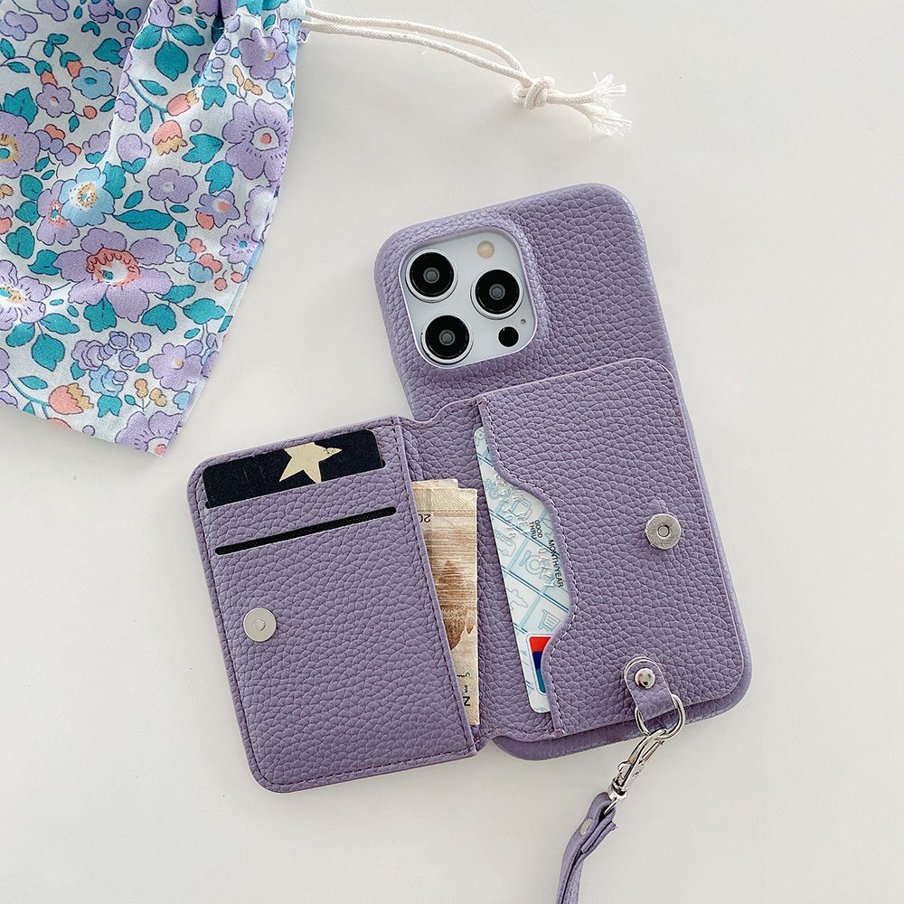 New High Quality Leather Wallet Phone Case For Xiaomi 14 Pro Phone Case For Xiaomi 13 12 11 Pro Ultra With Hand Strap