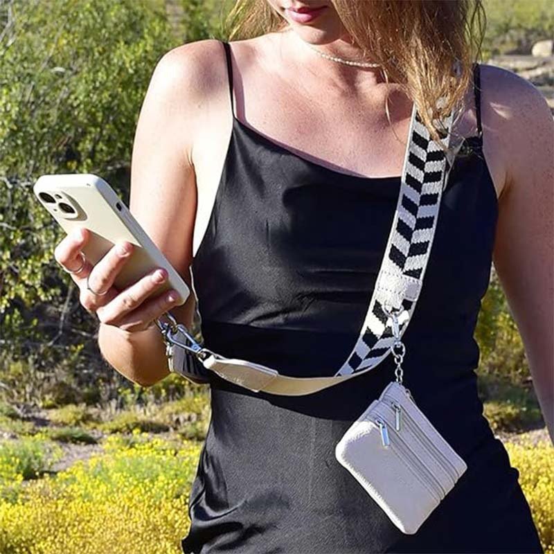 2024 RTS Purse Straps Personalized Cell Phone Replacement Crossbody Mobile Phone Straps Zipper Wallet Pouch Strap