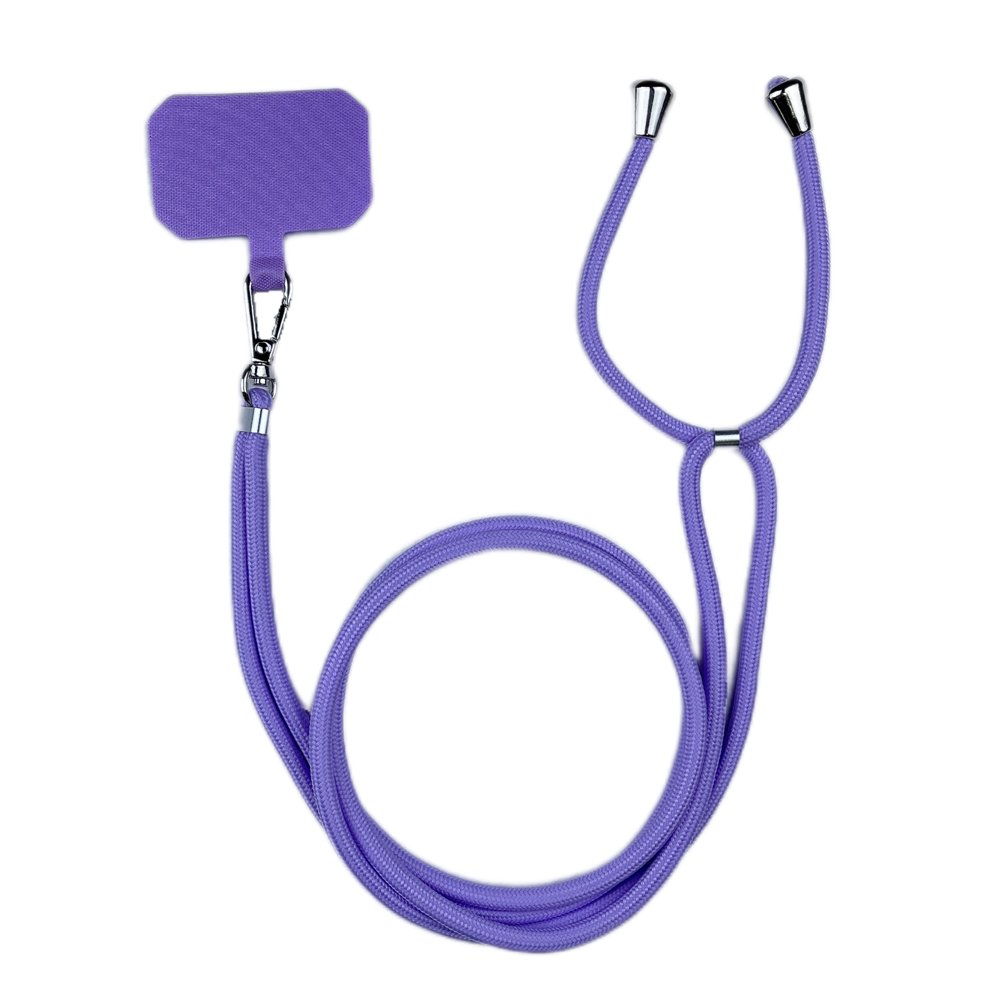 Mobile Phone Case Patch Crossbody Cellphone Woven Custom No Beads Polyester Neck Mobile Cell Phone Lanyard Rope