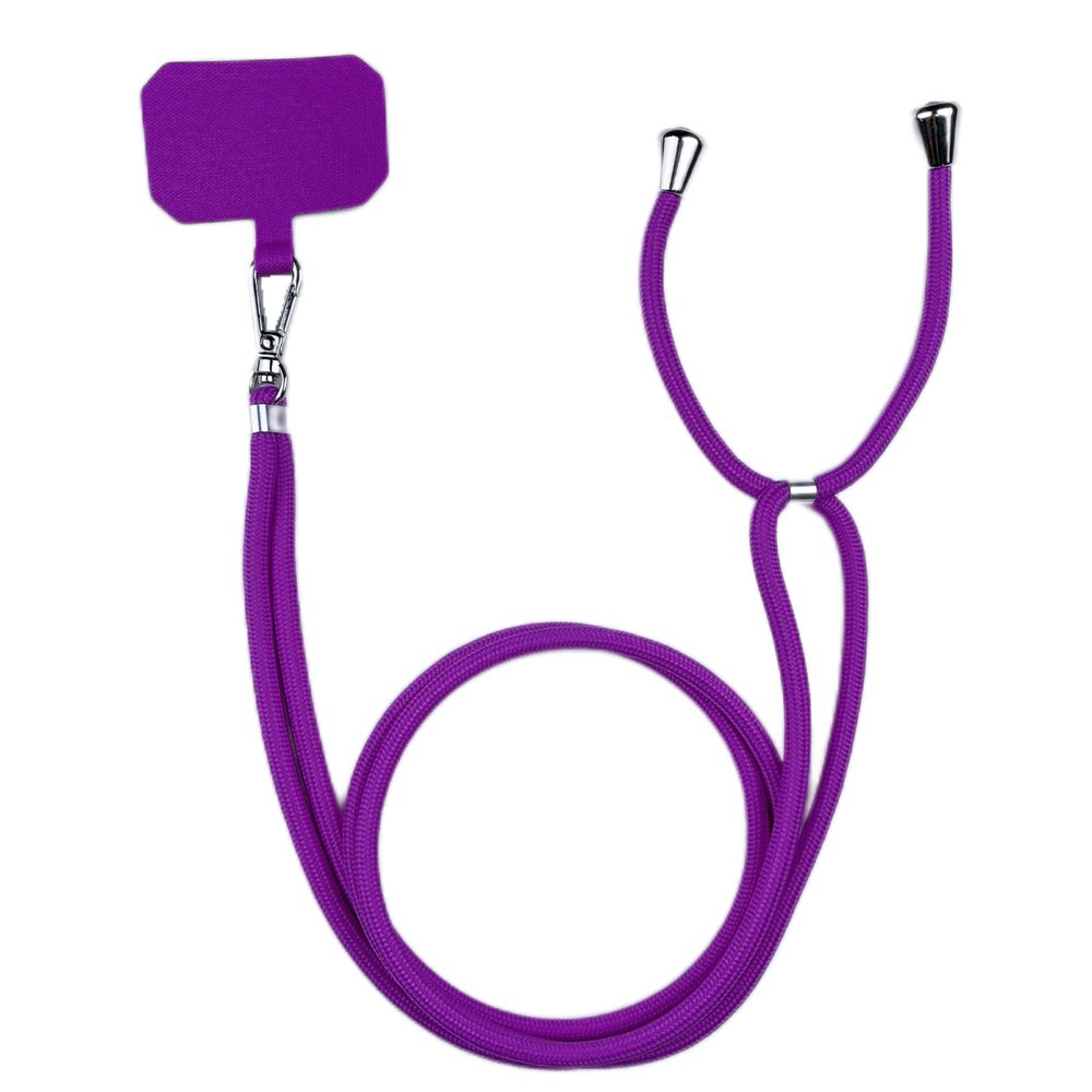 Mobile Phone Case Patch Crossbody Cellphone Woven Custom No Beads Polyester Neck Mobile Cell Phone Lanyard Rope