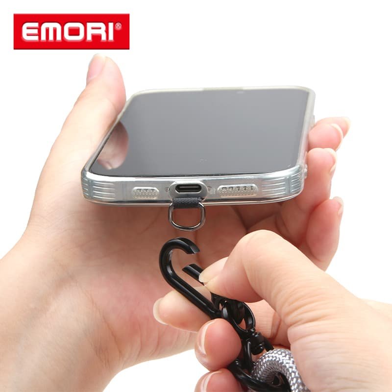 Custom Universal Long Cell Phone Neck Strap Lanyard Crossbody Polyester Nylon Tether Cord Phone Lanyard