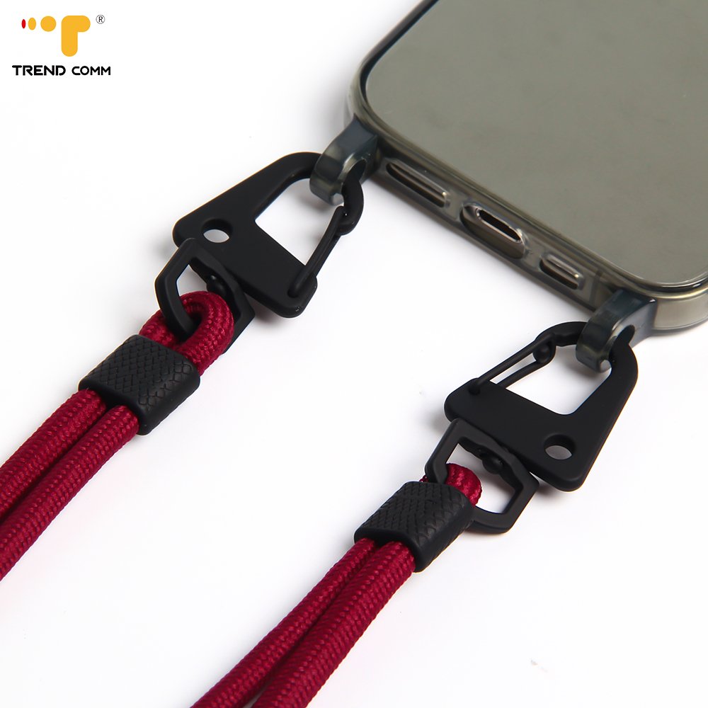 Universal Neck Wrist Lanyard Patch Tab Lasso Tether Cell Mobile Smartphone Phone Case Strap With Metal Mobile Phone Accessories