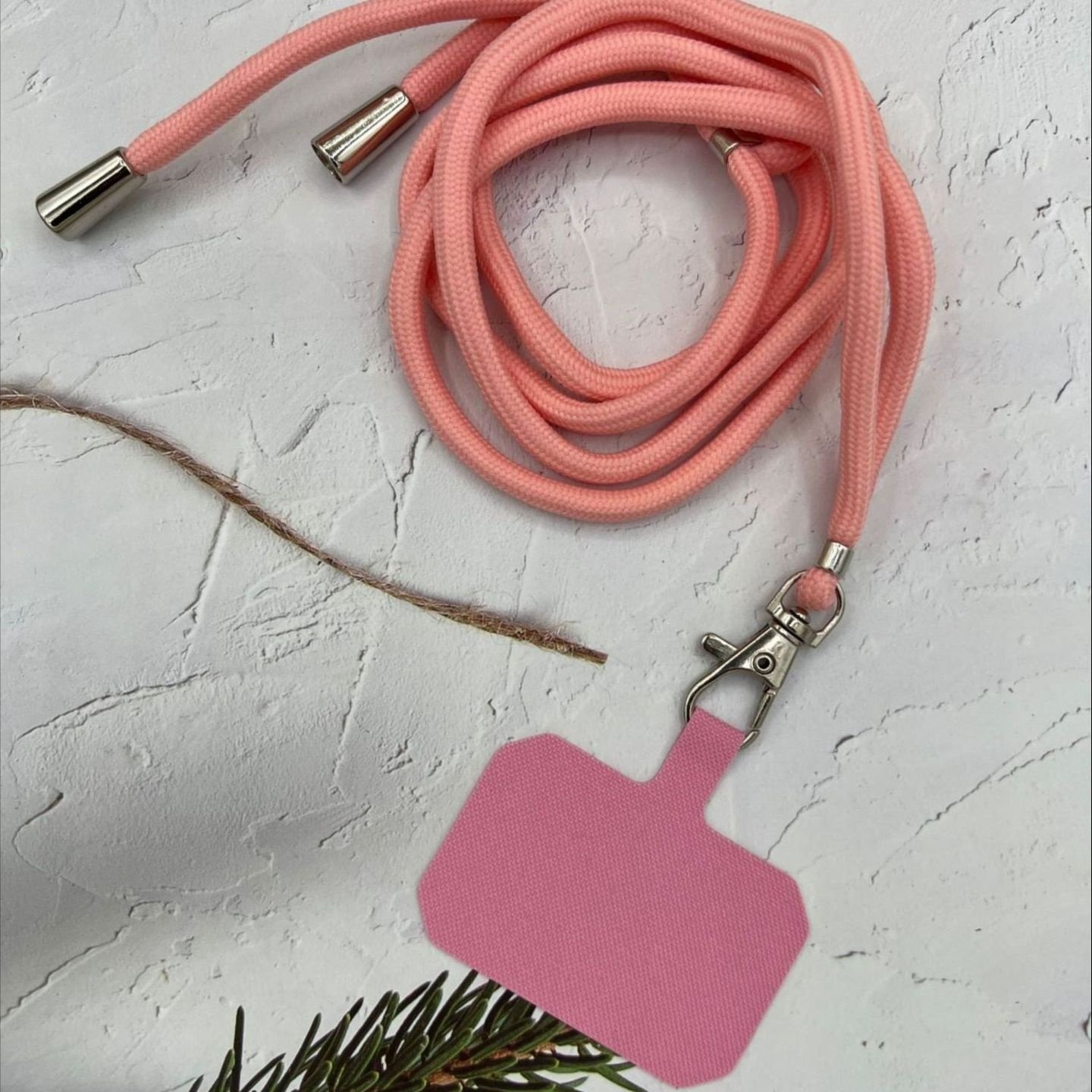 Universal Mobile Phone Lanyard Cards Gasket Clear Replacement Detachable Adjustable Necklace Clip Snap Cord Rope Patch Set
