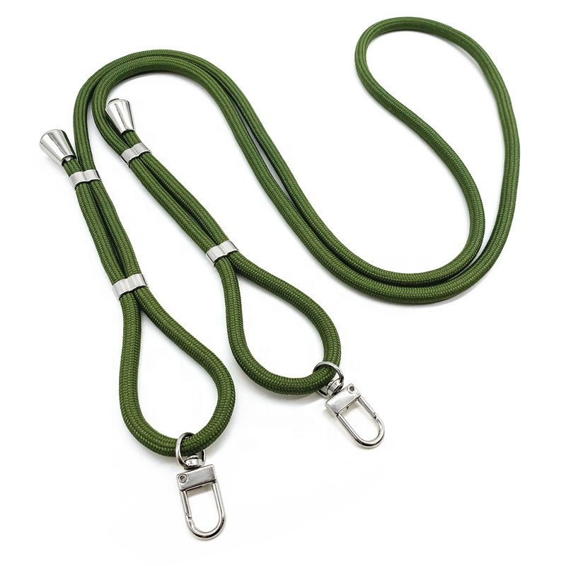 Mobile Phone Accessories 10MM Universal adjustable Crossbody neck strap lanyard for phone case cup holder wallet bag camera