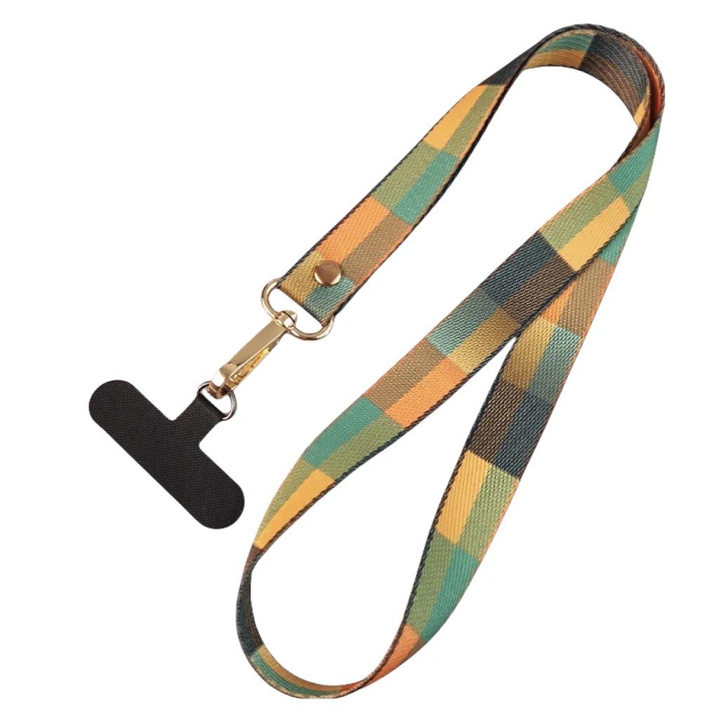 Mobile Phone Broadband Straps Long Painted Totem Lanyard Neck Band Shoulder Cord Anti Loss Rope Hang Retro Ethnic Style Strap