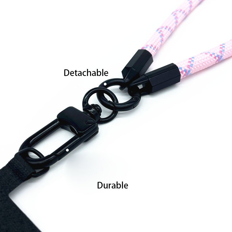 7mm Short Mobile Phone Case Lanyard Outdoor Anti Loss Portable Phone Wrist Rope Strap Durable Cell Phone Bracelet 30cm