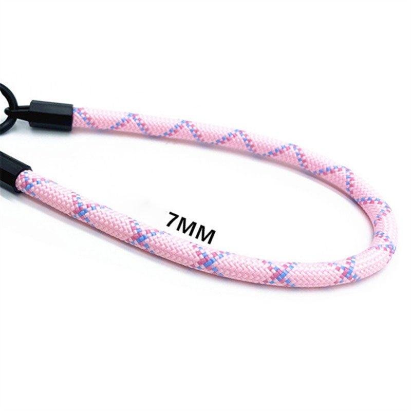 7mm Short Mobile Phone Case Lanyard Outdoor Anti Loss Portable Phone Wrist Rope Strap Durable Cell Phone Bracelet 30cm