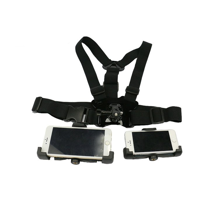 Hot universal chest strap mobile phone camera mount holder Smartphone Chest Mount Holder for iPhone for go/pros Mount