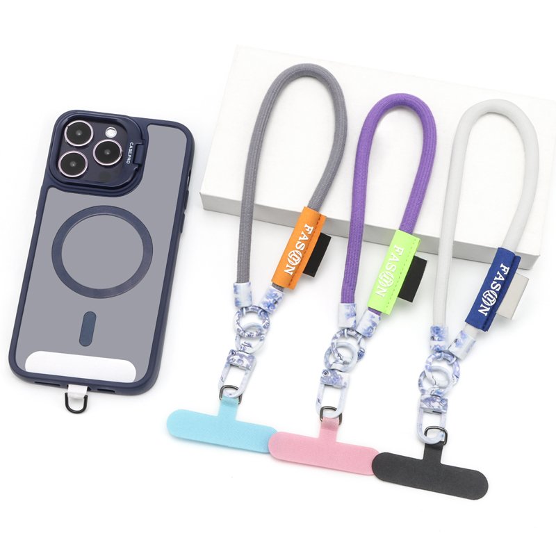 Personalized Mobile Phone Chains Name Label Cell Phone Cotton Wrist Phone Straps