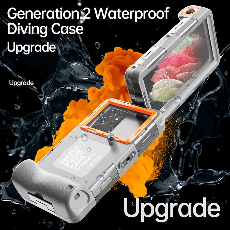 Phone Cover Case Shellbox Upgraded New Color 15 Meters Diving Universal Waterproof PC Sports Case Waterproof for Iphone CN;GUA