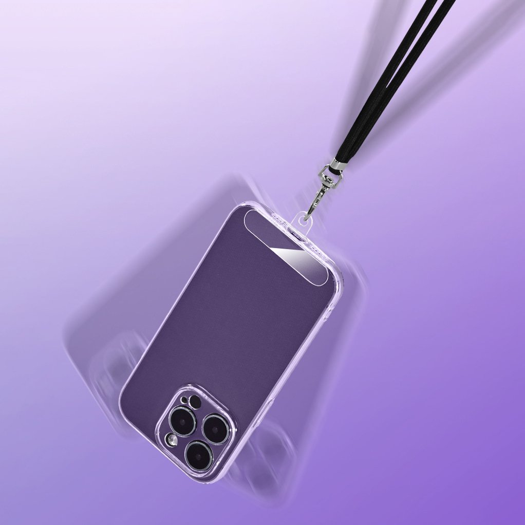 Phone Connector Patch Silicone Pad for Phone Lanyard Nylon Hot Sale Straps for Phone Accessories
