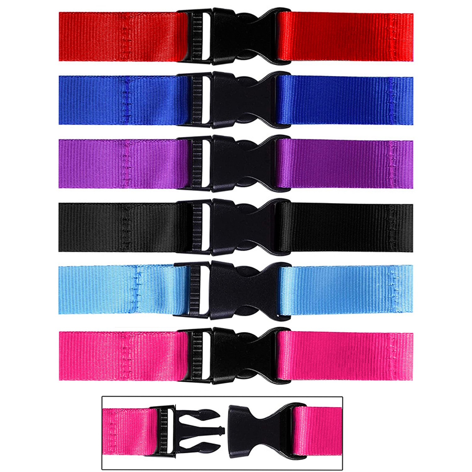 Anti Lose Rope Lanyard Custom Printed Logo Nylon Polyester Lanyard Mobile Phone Lanyard Neck Strap With Safety Buckle