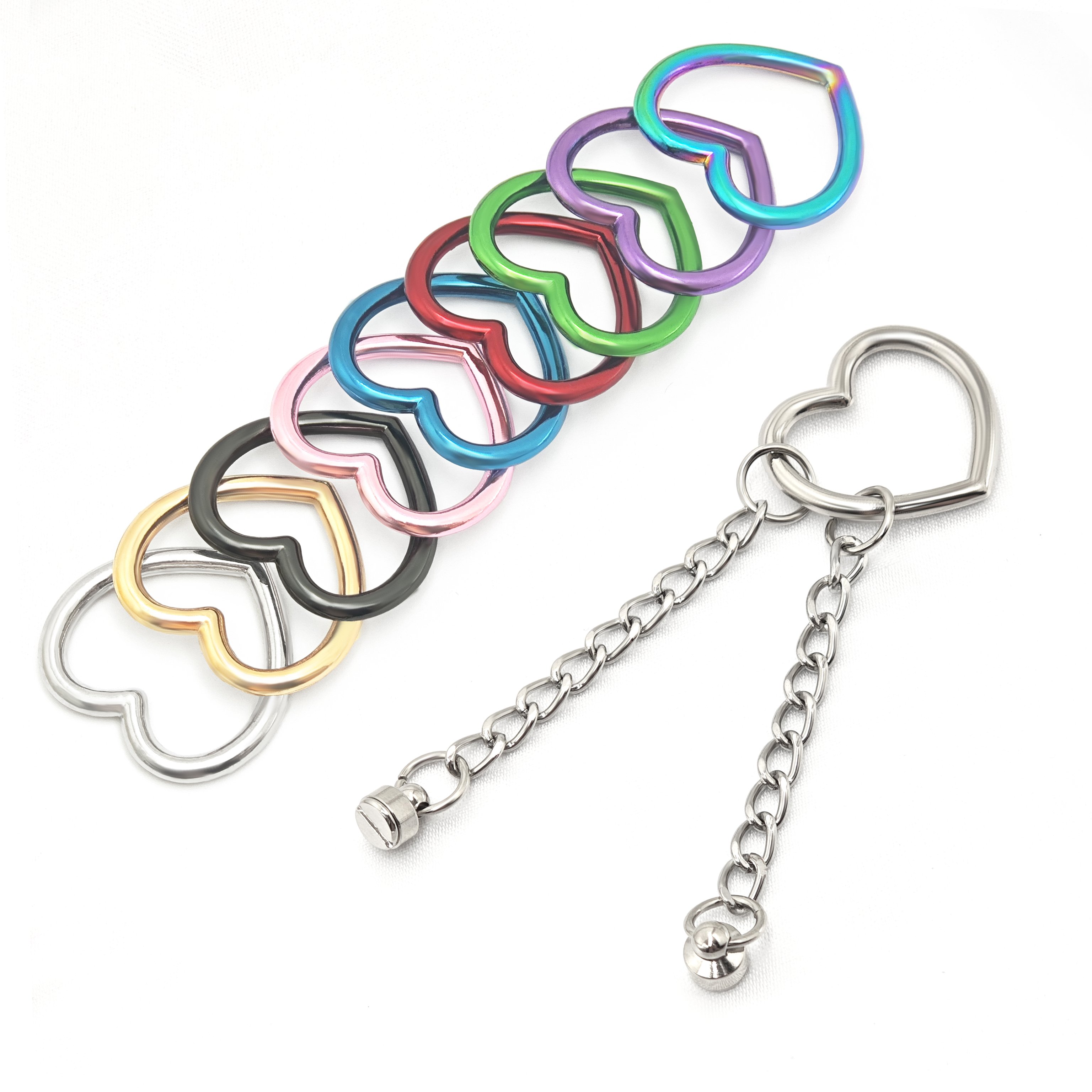 Pants Pocket Chain Keychain For Wallet Chain With Lobster Clasps Phone Case Chain