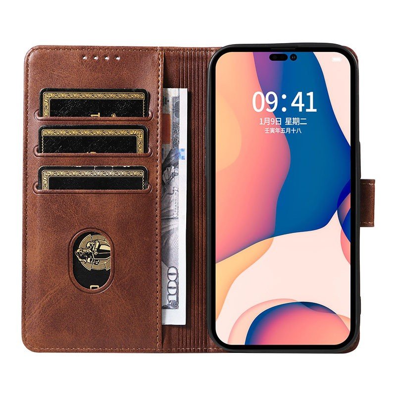 LEIKE For Samsung Galaxy Z flip 6 5 5G High Grade Leather Shell Feeling Wrist strap Mobile Phone Back Cover Cases FOR HUAWEI