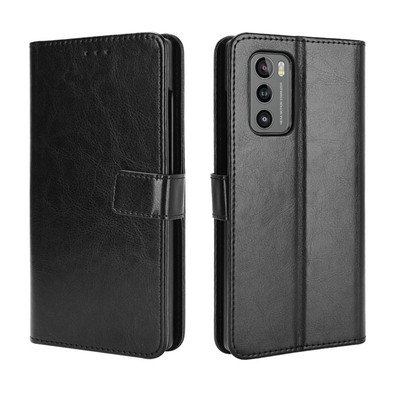 Flip PU Wallet Mobile Phone Back Cover Leather Case for LG Wing 5G Kickstand Holder Business Mobile Phone Cases with Card Slot