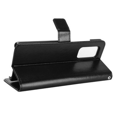 Flip PU Wallet Mobile Phone Back Cover Leather Case for LG Wing 5G Kickstand Holder Business Mobile Phone Cases with Card Slot