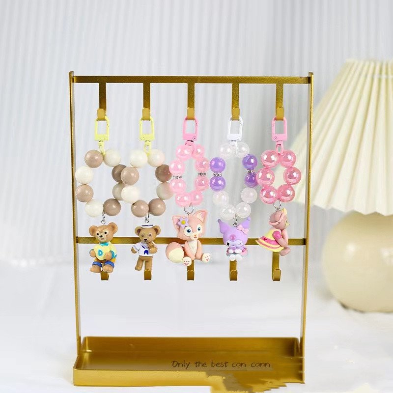 2023 New Arrival Candy Cartoon Plastic Key Chain Phone Charm Car for Other Accessories