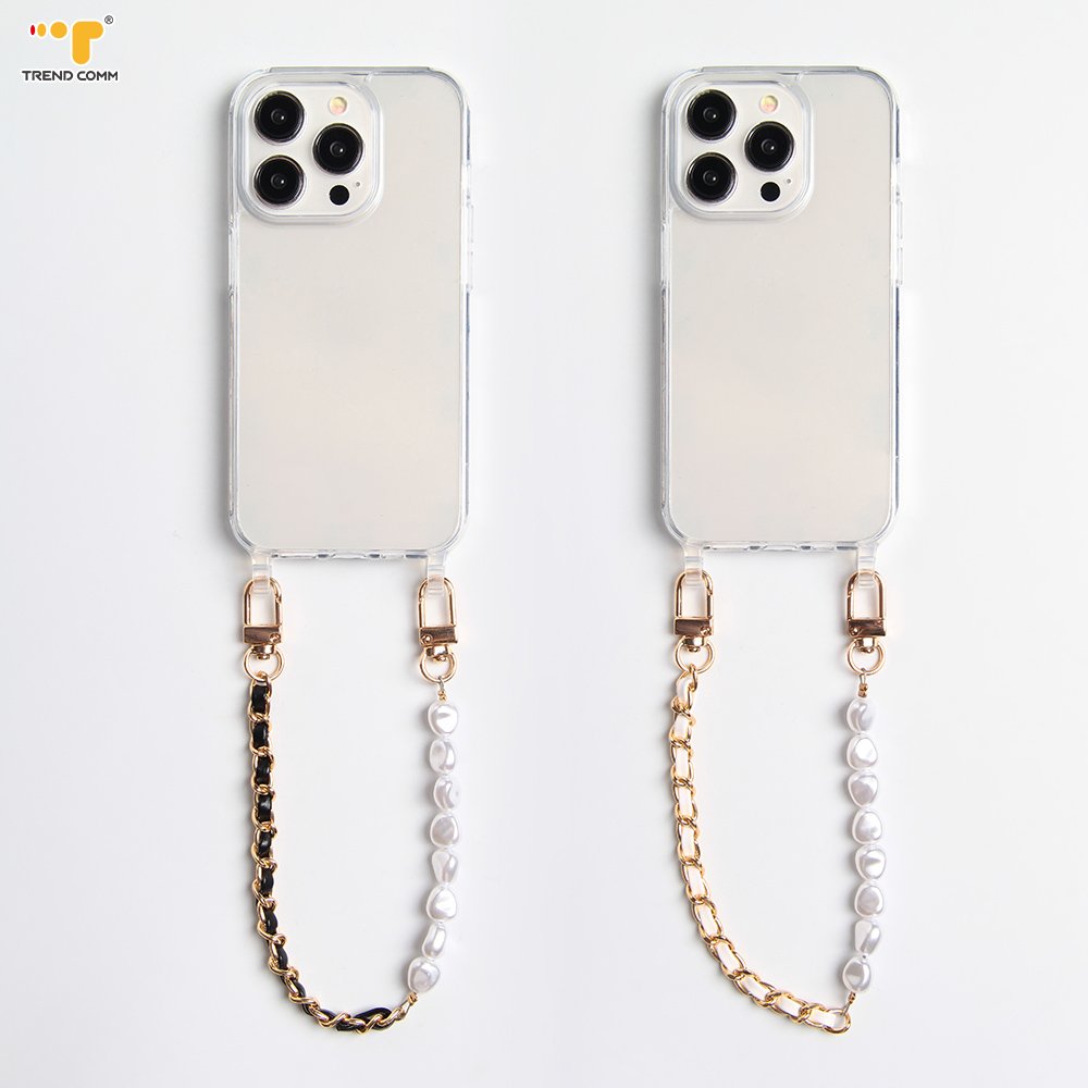 Metal buckle plastic bracelet diy jewelry anti-lost straps accessories lanyard crystal beads phone necklace chain