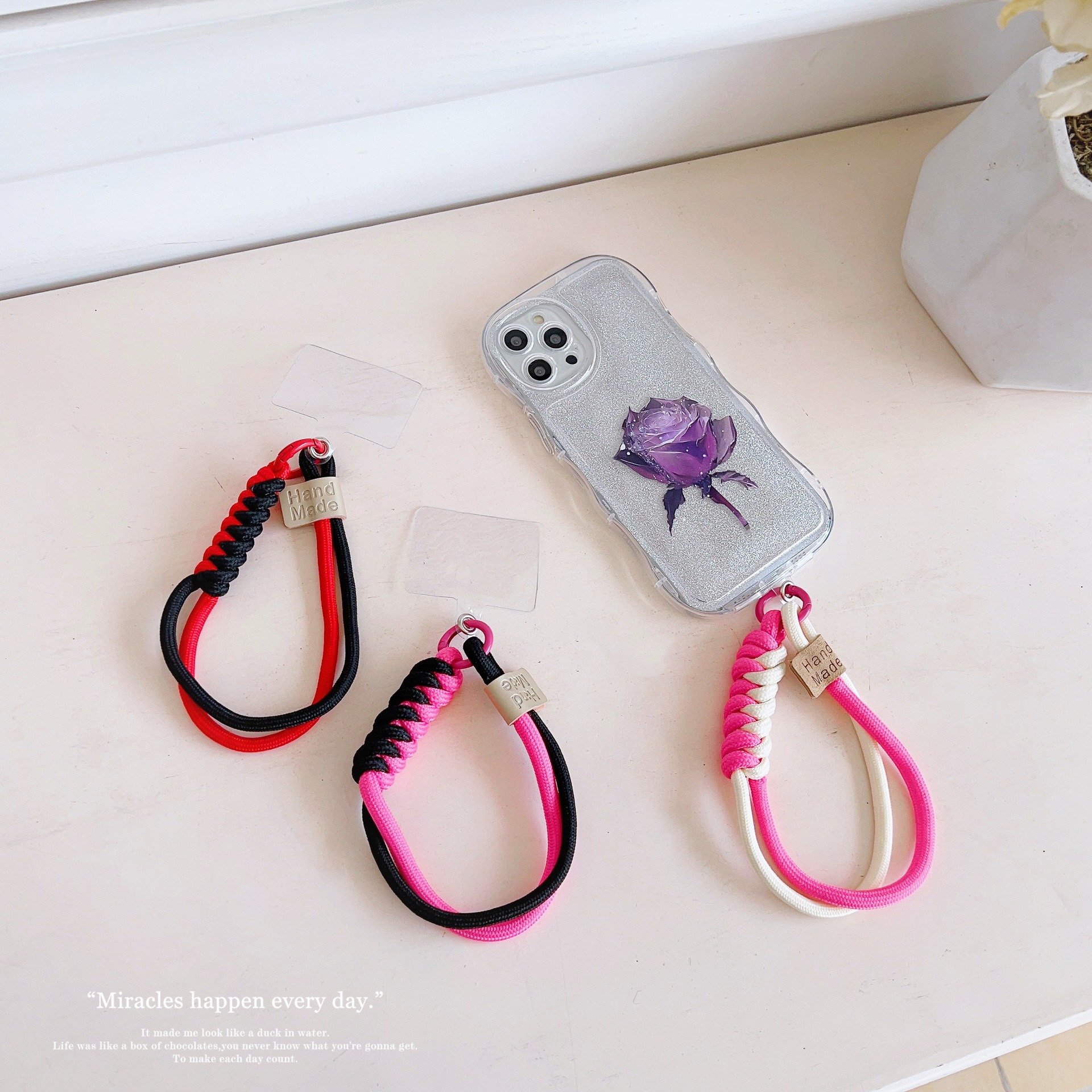 Factory Wholesale Phone Grip Strap Phone Holder Strap Anti Theft Phone Strap