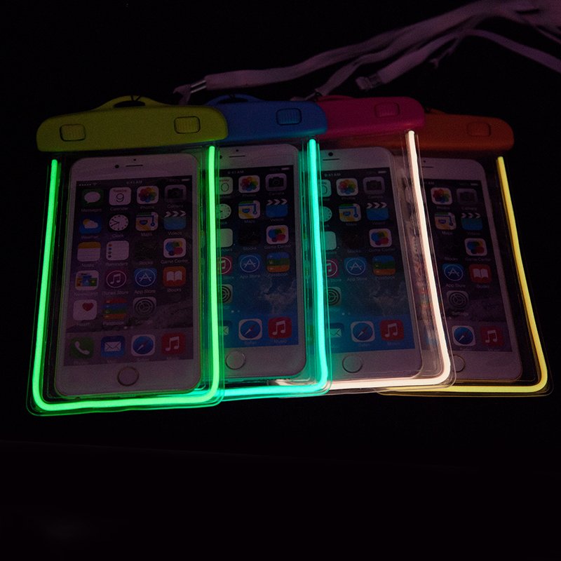 Waterproof Mobile Phone Case For iPhone 15 14 13 12 for Samsung S9 Clear PVC Sealed Underwater Cell Smart Phone Dry Pouch Cover