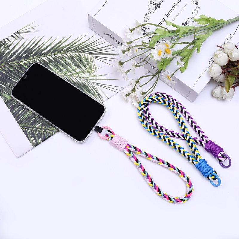 Adjustable Camera Wrist Strap Paracord Bracelet Cute Design Mobile Phone Accessory