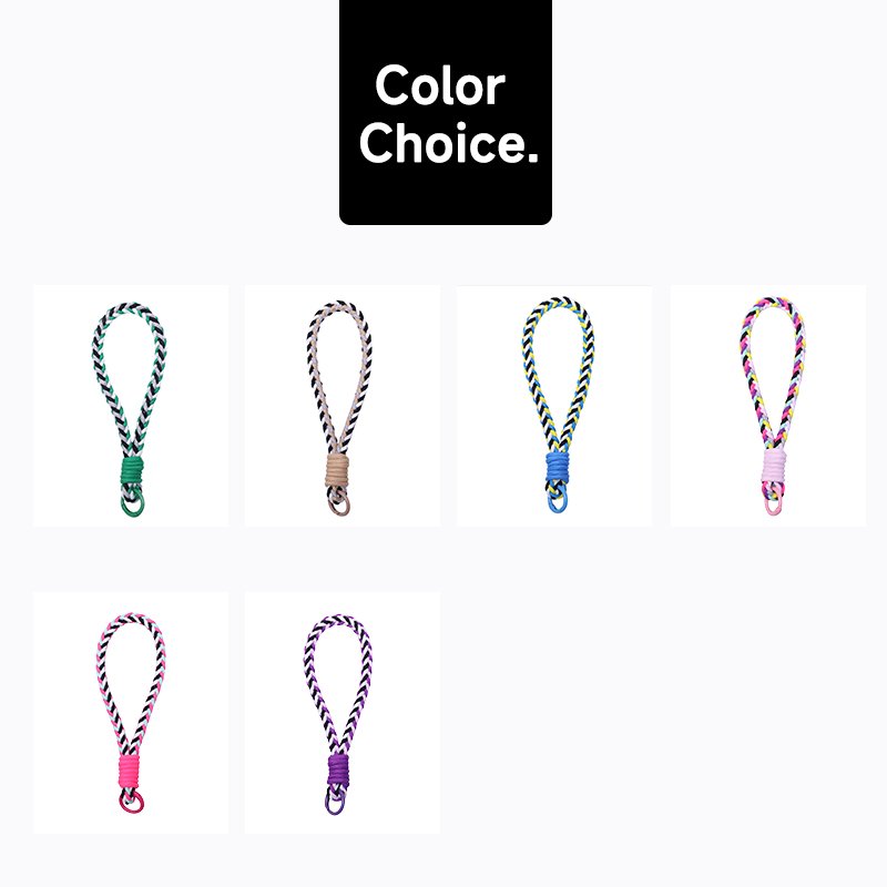 Adjustable Camera Wrist Strap Paracord Bracelet Cute Design Mobile Phone Accessory