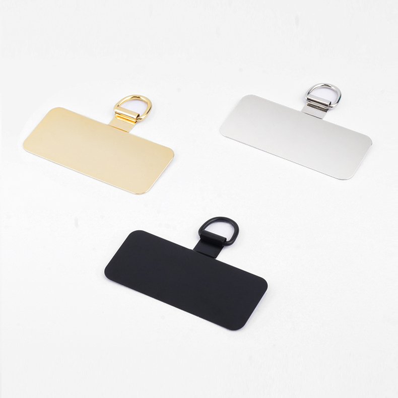 Stainless steel hardened ultra-thin bending edge-proof clip, universal mobile phone anti-lost piece