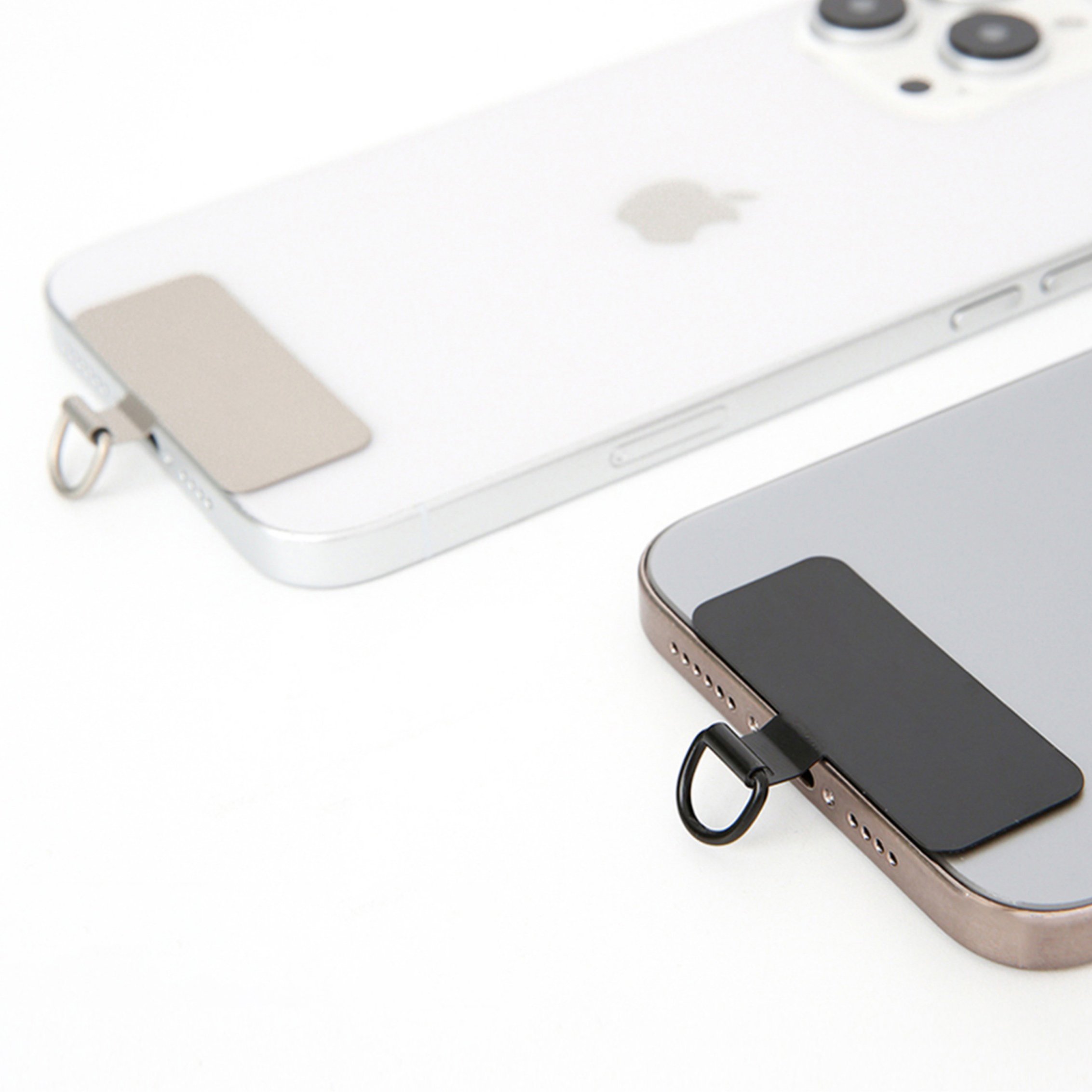 Stainless steel hardened ultra-thin bending edge-proof clip, universal mobile phone anti-lost piece