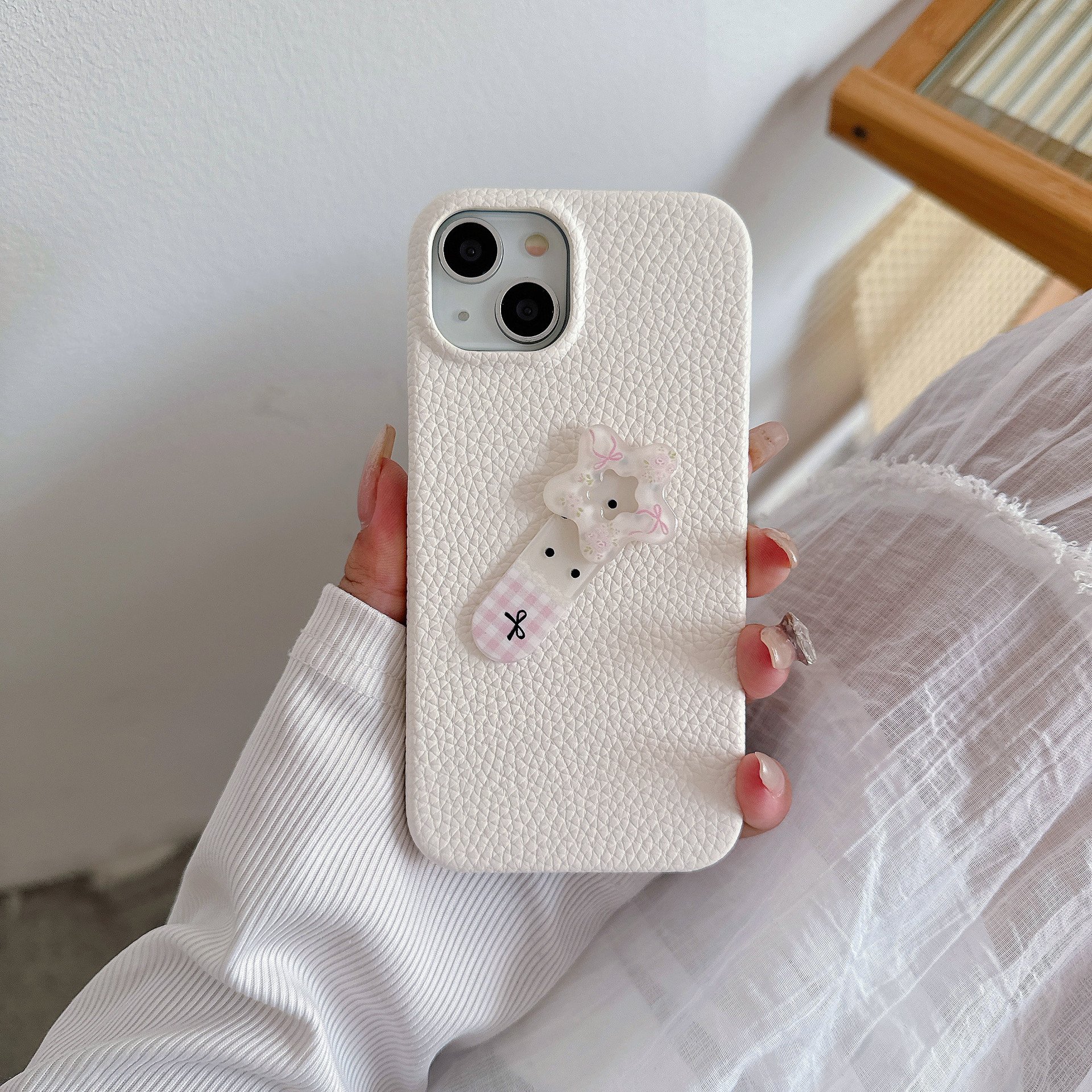 Girls hairpin five-pointed star set case for SAMSUNG S22 23 24 A53 PLUS ULTRA trending card holder phone cover