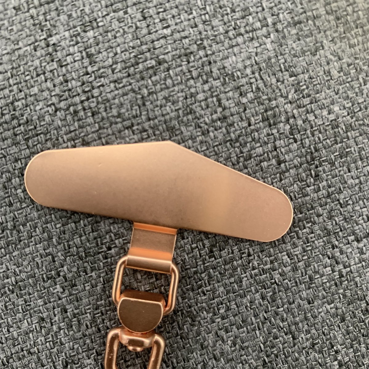 360 Degree Rotatable Stainless Steel Phone Tether Tabs Mobile Phone Gasket Patch Connector Safety Metal Strap Piece